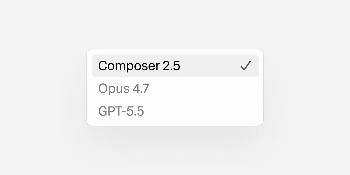 Cursor Composer 2.5: Frontier-Class Coding at One-Tenth the Cost